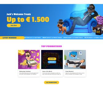 jackmillion casino startpagina