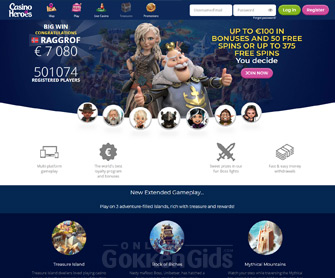 casino heroes startpagina