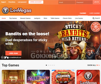 leovegas casino startpagina