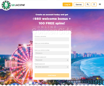 sir jackpot startpagina