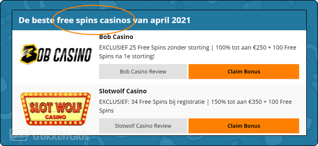 free spins 1